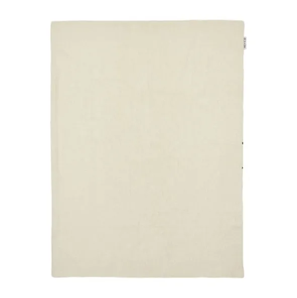 Meyco Deken Borduur Pre-Washed - Sweet Heart - Soft Sand - 100 x 150 cm