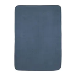 Meyco Gebreide Jacquard Flannel Deken - 100x150 cm - Pure Indigo