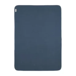 Meyco Gebreide Jacquard Flannel Deken - 100x150 cm - Pure Indigo