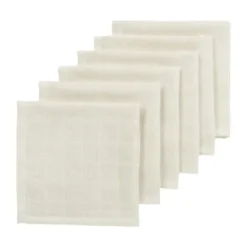 Meyco Hydrofiele Doeken - 6 Stuks - 30 x 30 cm - Nature