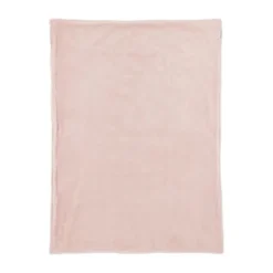 Meyco Mini Knots Fleece Ledikantdeken 100 x 150 cm Soft Pink