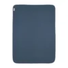 Meyco Pure Deken Gebreid - 75 x 100 cm - Jacquard - Indigo