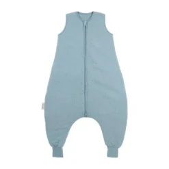 Meyco Slaapzak Jumper Gevoerd Pre-Washed - 104 cm - Hydrofiel - Jeans Blue