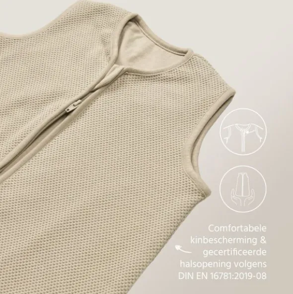 Meyco Studio Slaapzak Ongevoerd - Classic Sand - 110 cm