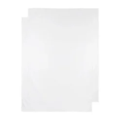 Meyco Uni Wieglaken Wit 75 x 100 cm 2 Stuks
