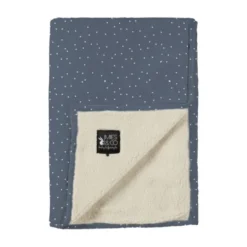 Mies & Co Adorable Dots Ledikantdeken Blue 110 x 140 cm