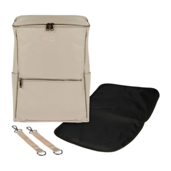 Mozz Bags Lux Largo Rugzak - Beige