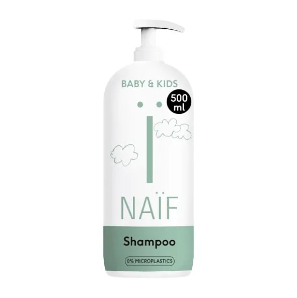 Naïf Voedende Shampoo Voor Baby & Kids 500 ml