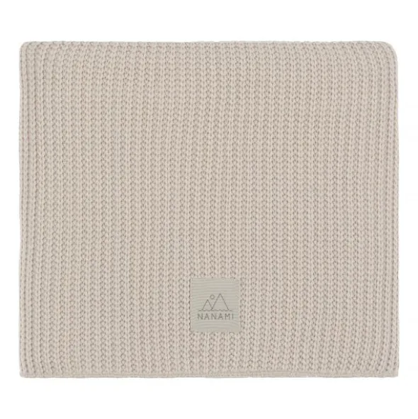 Nanami Babydeken Rib Knit Double - Beige - 75 x 100 cm
