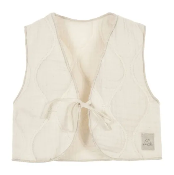 Nanami Bodywarmer - Wave Bio Cotton - 62/68