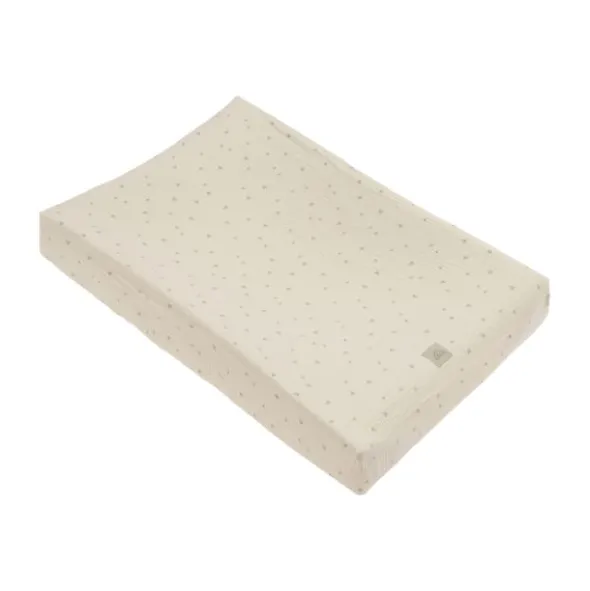 Nanami Waskussenhoes Heart - Mousseline - Beige/Earth