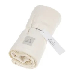 Nanami Woven Dot Swaddle - 100 x 135 cm - Beige