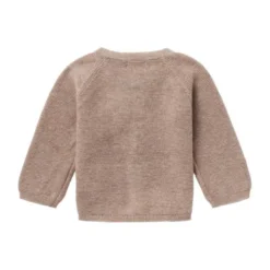 Noppies Naga Knit Vestje Taupe Melange Mt. 62