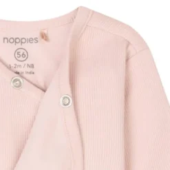 Noppies Narellan Lange Mouwen Romper - Rose Smoke - Mt. 56