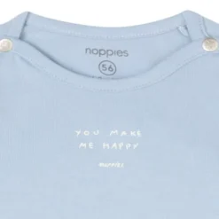 Noppies Neisse Lange Mouwen T-shirt - Blue Fog - Mt. 44