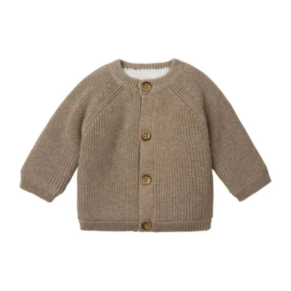 Noppies Nevers Knit Vestje - Taupe Melange - Mt. 50