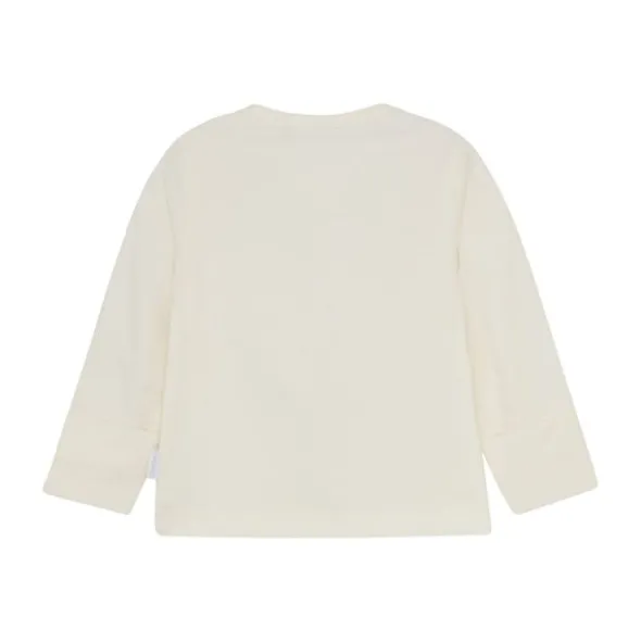 Noppies Noam Shirt met Lange Mouwen - Maat 44 - Egret
