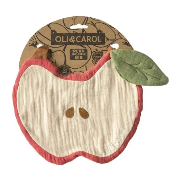 Oli & Carol Slabbetje - Pepa The Apple - Beige/Roze