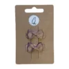 Ootje Kadootje Babyhaarclipjes - 2 Stuks - Taupe