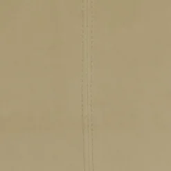 Overseas Middlestitch Kussen - 60 x 60 cm– Velours – Beige