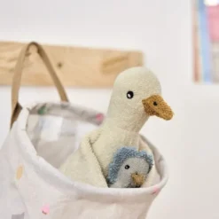OYOY Mini Knuffel - Dora & Baby Dolli Duck - Katoen