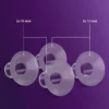 Philips Avent Accessoire - Handsfree Inzetstukken Small