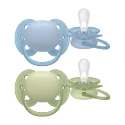 Philips Avent Ultra Soft Fopspeen - 6-18 Mnd - 2 Stuks - Plant-based