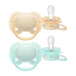 Philips Avent Ultra Soft Fopspeen - 6-18 Mnd - 2 Stuks - Plant-based