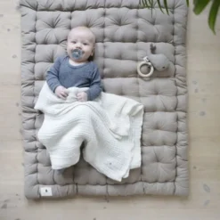 Pine Cone Boxkleed - Kapok Vulling - Mushroom