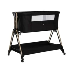 Puck Claire Co-Sleeper - Zwart / Goud