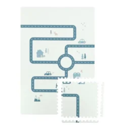 Puck Playmat Road - Sandy Blue
