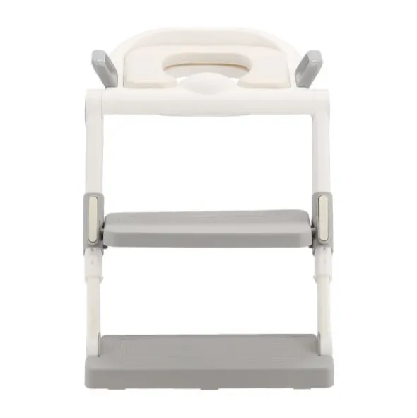 Puck Toilet Trainer Opvouwbaar - Wit/Grijs
