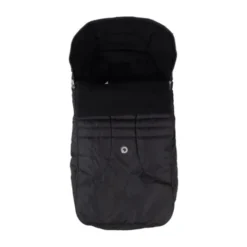 Qute Q-Cocoon Fleece Voetenzak - Zwart