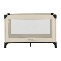 Qute Q-Sleep Campingbed Easyfold + Q-Matti Matras incl. Hoes - Ivory