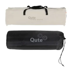 Qute Q-Sleep Campingbed Easyfold + Q-Matti Matras incl. Hoes - Ivory