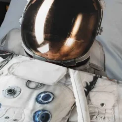 Snurk Dekbedovertrek - Astronaut - 140x200/220 cm - Grijs