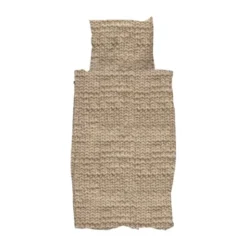 Snurk Twirre Dekbedovertrek - 140 x 200/220 cm - Sand