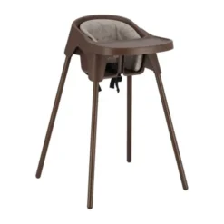 Stoohl Kinderstoel incl. Zitverkleiner + Eetblad + Tuigje - Chocolate