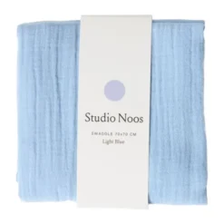 Studio Noos Swaddle - Light Blue - 70x70 cm