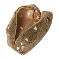 Studio Noos Teddy Hearts Etui - Brown