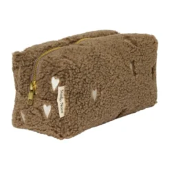 Studio Noos Teddy Hearts Etui - Brown