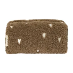 Studio Noos Teddy Hearts Etui - Brown