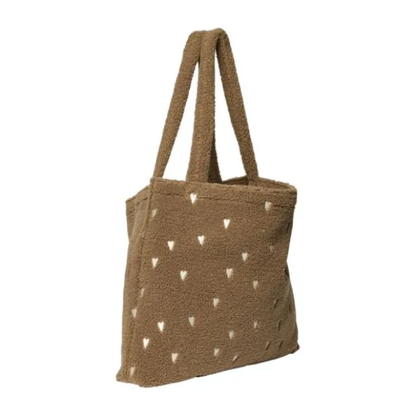 Studio Noos Teddy Hearts Mom Bag - Brown