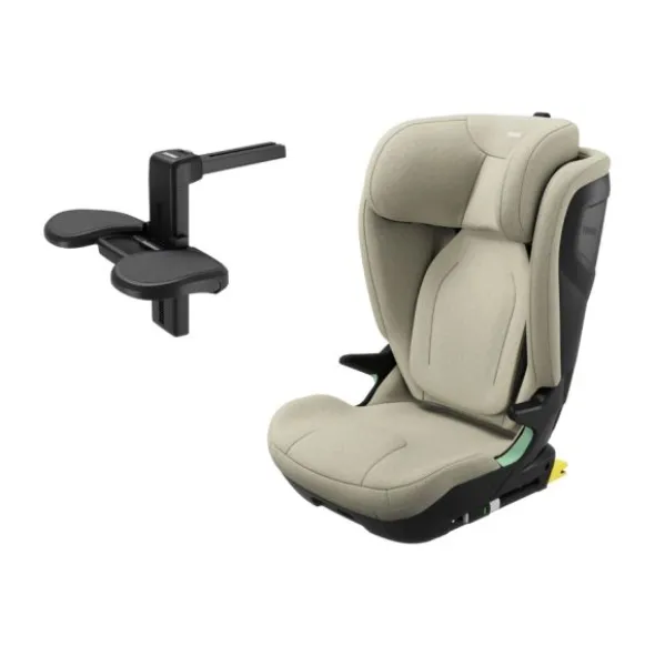 Thule Palm Booster Autostoel - Soft Beige | Thule Palm Voetsteun