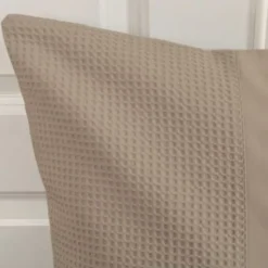 Town & Country Lugano Wafel Dekbedovertrek Zand 200 x 220 cm