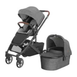 UPPAbaby Cruz V3 Kinderwagen Greyson + UPPAbaby Cruz Autostoel Adapters + Baby-Safe Pro Autostoel - Pitch Black