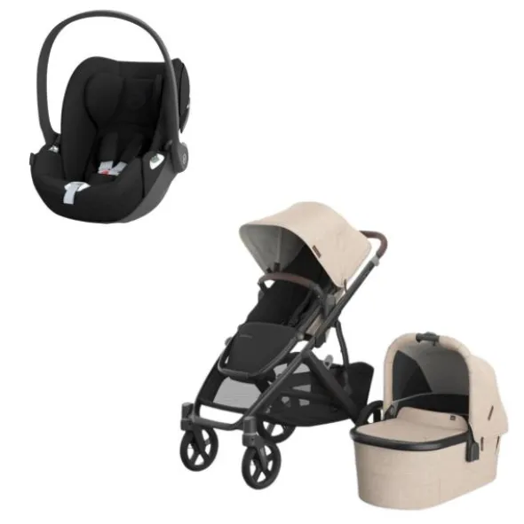 UPPAbaby VISTA V3 Kinderwagen 3-in-1 - Gwen | Cybex Cloud T Plus Autostoeltje