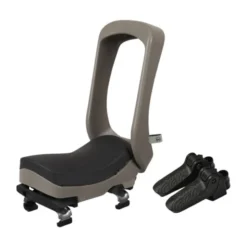 Urban Iki Junior Achterzitje - Suzume Grey/Bincho Black - Met Montagekader