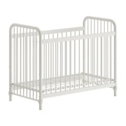 Vipack Bronxx Babybed - 60 x 120 cm - Mat Wit