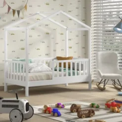 Vipack Dallas Juniorbed – 70 x 140 cm – Wit